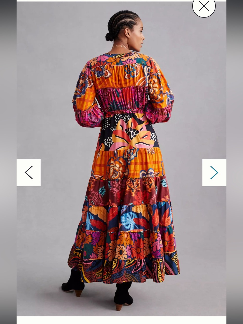 FARM RIO for Anthropologie Button Front Maxi Dress - Picture 5 of 7